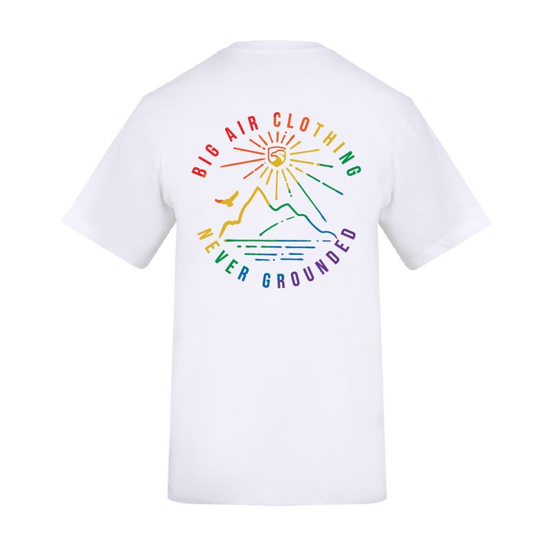 Big Air Pride T-Shirt - Full Rainbow