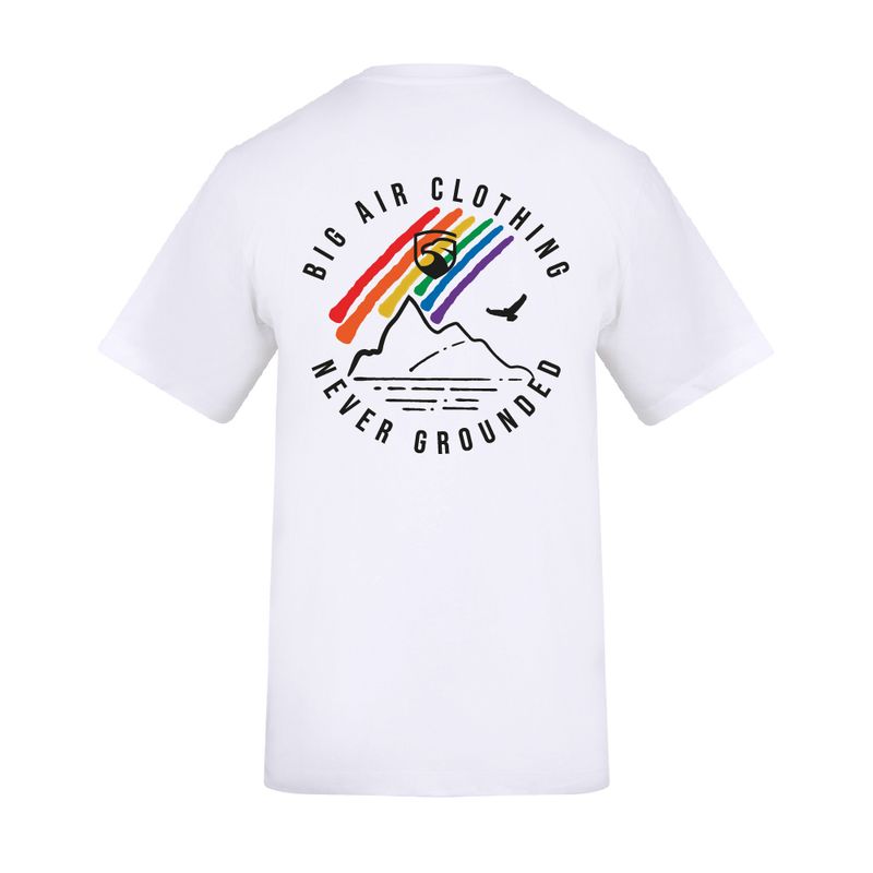 Big Air Pride T-Shirt - QTR Rainbow