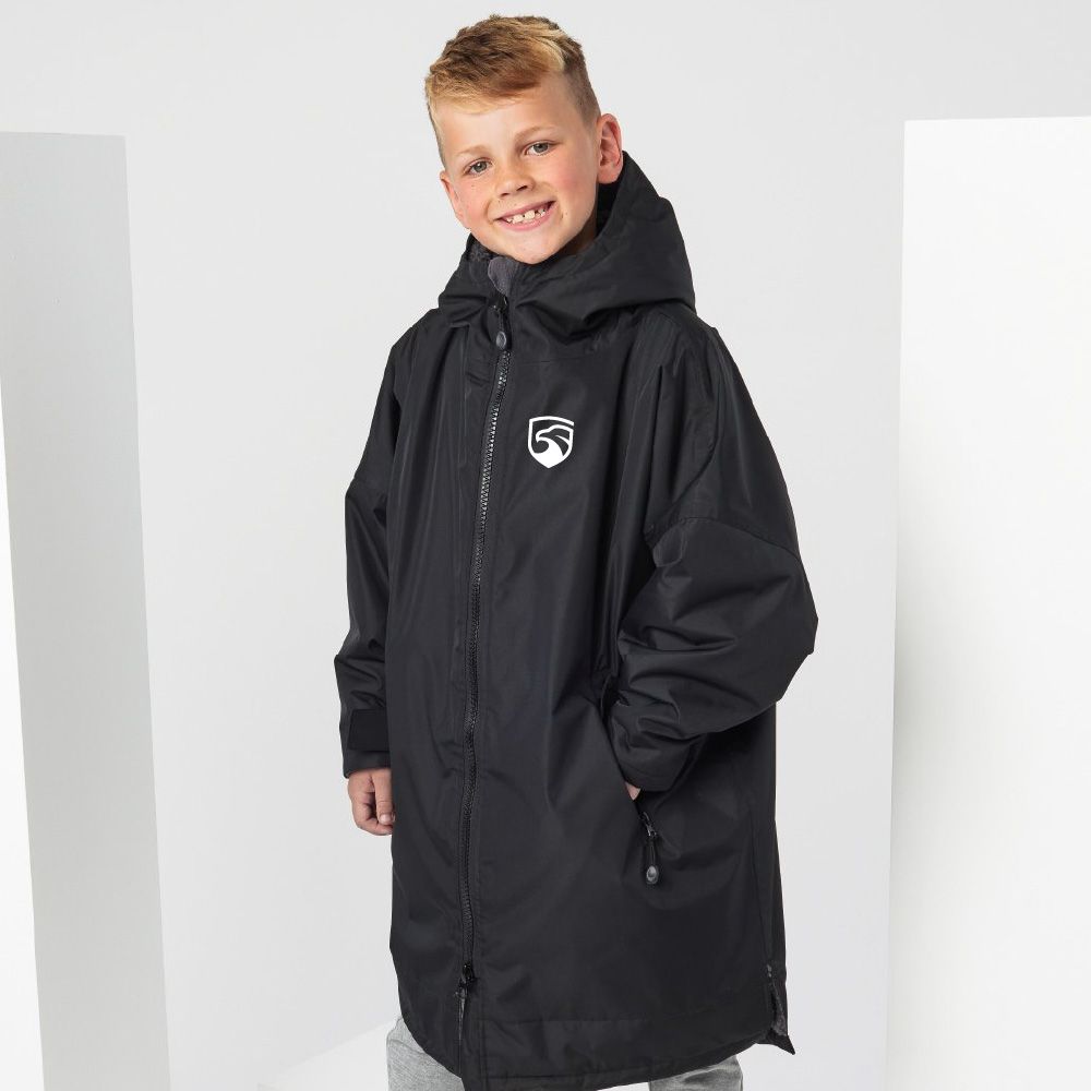 Big Air Clothing Dry Robe - Kids Mountain Print