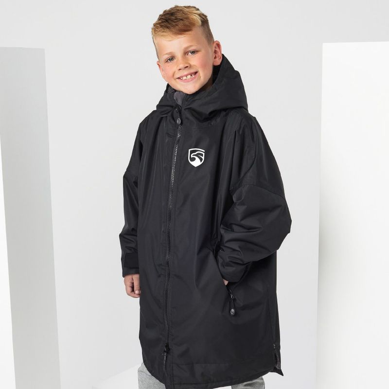 Big Air Clothing Dry Robe - Kids Mountain Print