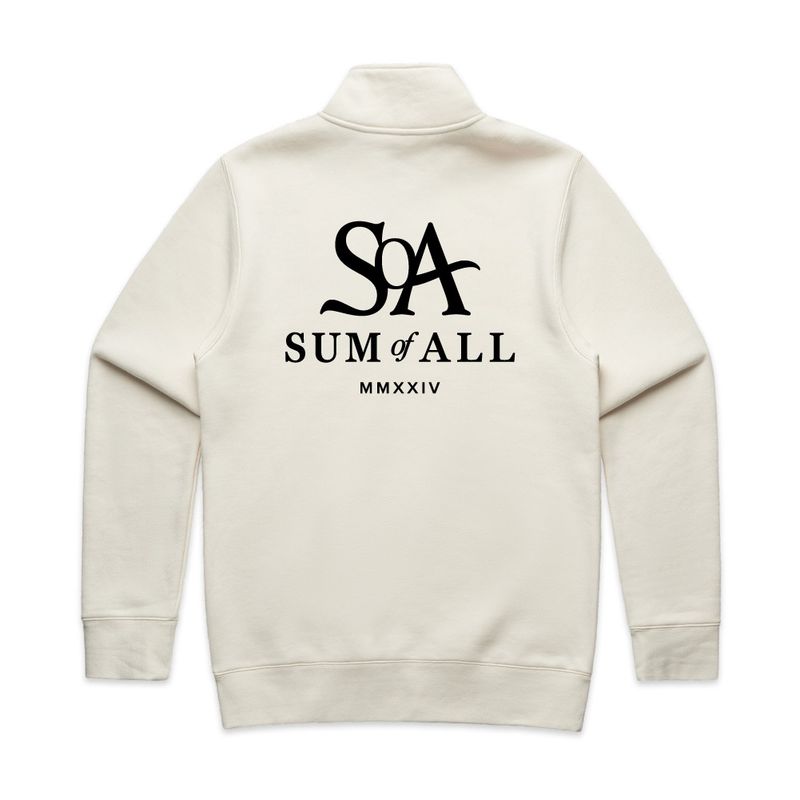 Sum of all Mens Half Zip Sweatshirt