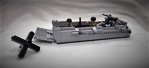 D-Day Higgins Boat Lego Set