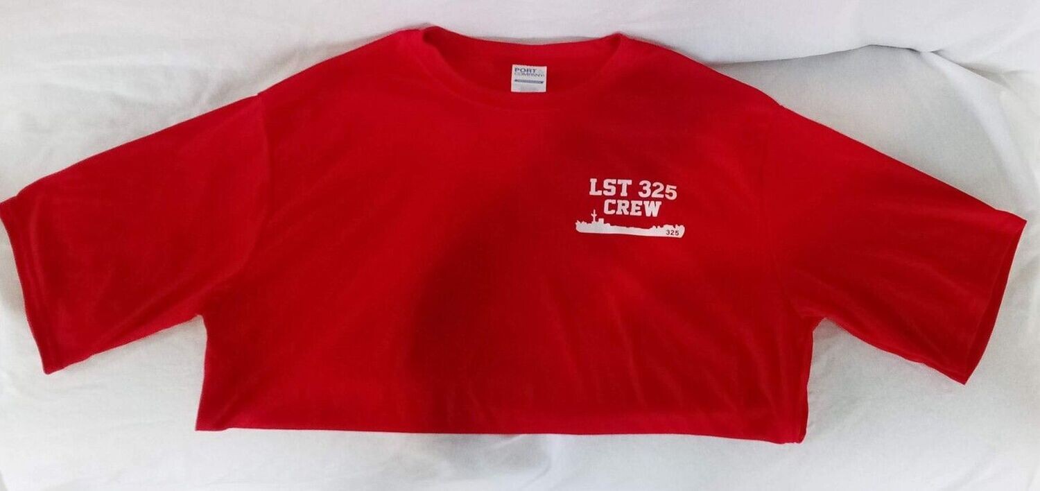 Red Crew Wick Tee Sm