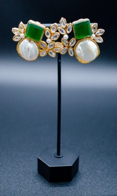 Green Seep Earrings