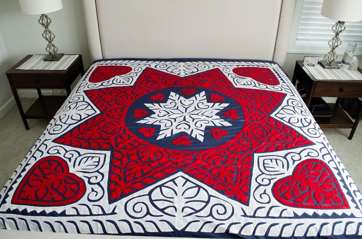 Starry Night Coverlet - King