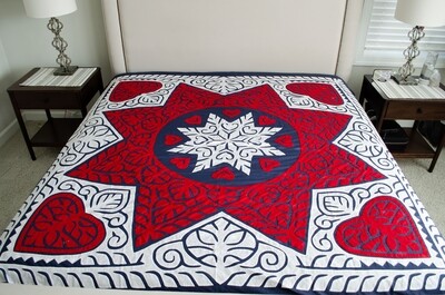 Starry Night Coverlet - King