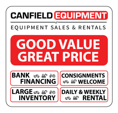 All Inventory for Sale @ Canfield Equipment
