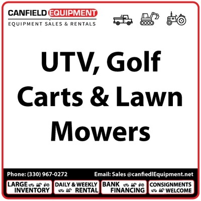 UTV, Golf Carts and Lawn Equipment for Sale