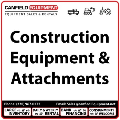 Mini Construction Equipment and Attachments for Sale