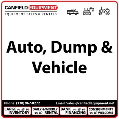 Auto, Truck, Dump and Vehicles for Sale