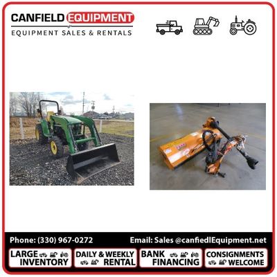 TRACTORS- COMPACT - FARM MACHINERY - 3PT IMPLEMENTS