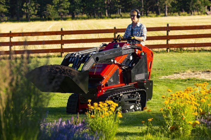 2023 Barreto 825 TKL Mini Stand On Tracked Skid Steer Kubota Diesel