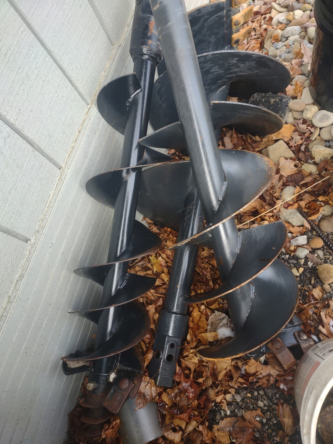 Skid Steer Post Hole Auger Attachment