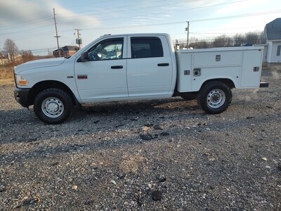 2012 DODGE RAM 2500 CREW CAB 4X4 SB UTILITY BODY