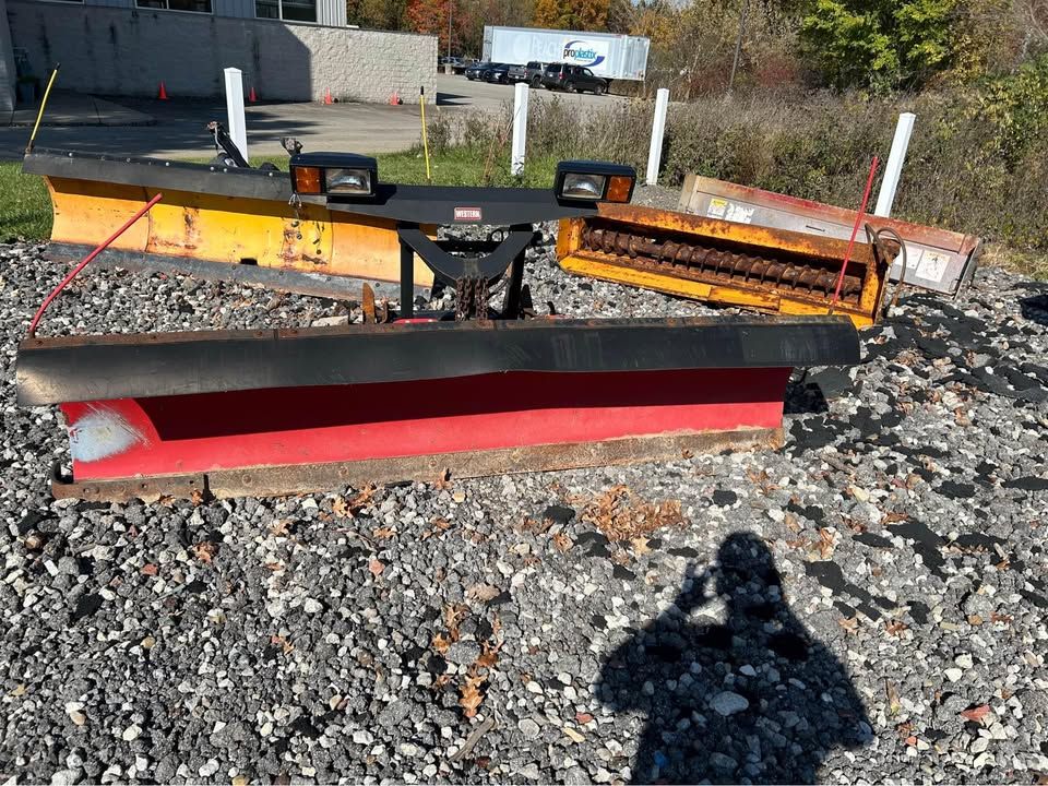 Snow Plows Salt Spreaders &amp; Snow Equipment