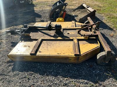 8' Woods Tractor Brush Hog Drawbar Pull Type
