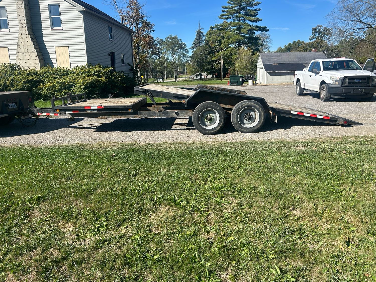 2014 Load Master  22' Tilt Trailer w/ 18' Tilt Flat Bed &amp; 4' Stationary Deck 16K