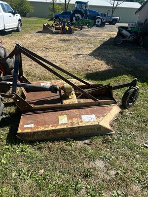 5' 3pt Tractor Brush Hog w/ Wheel Kit Land Pride