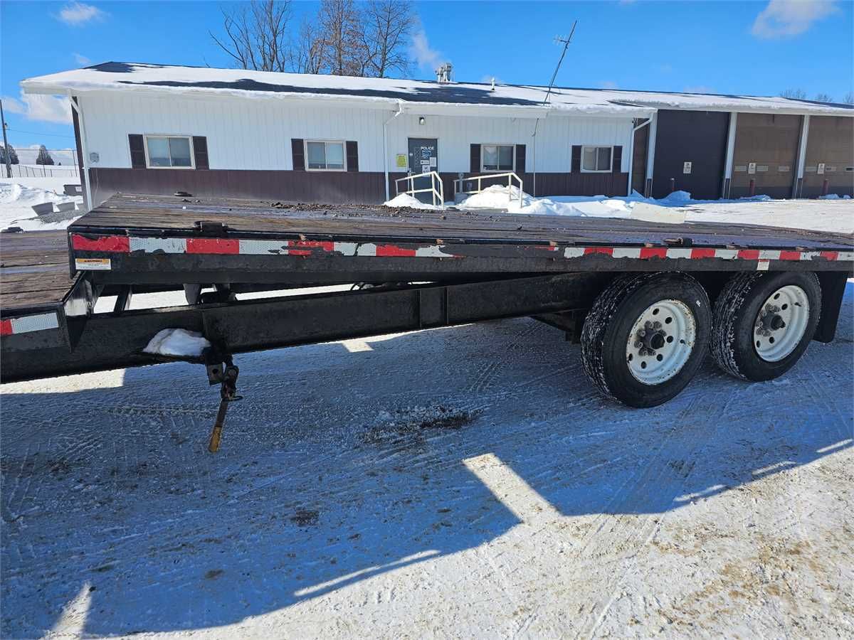 2012 CAM Deck Over 18K Tilt Trailer 20+4 8K Axles