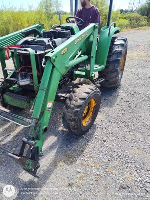 John Deere 4600 4x4 Loader Tractor w/ Remote 45hp Hydro