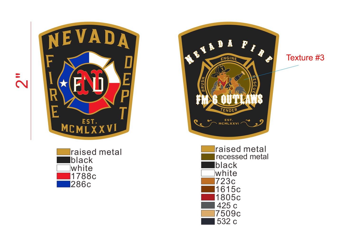 Nevada FD Challenge Coin