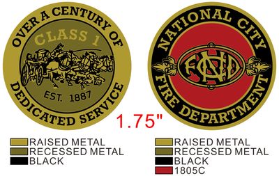NCFD 1.75” Challenge Coin
