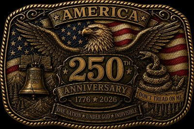 America 250 Year Buckle (Pre Order)