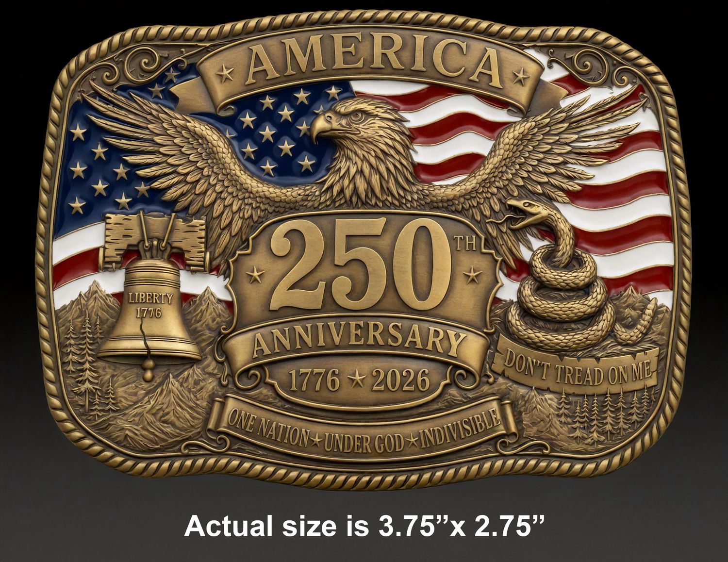 America 250 Year Buckle (Pre Order)
