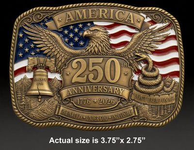 America 250 Year Buckle (Pre Order)