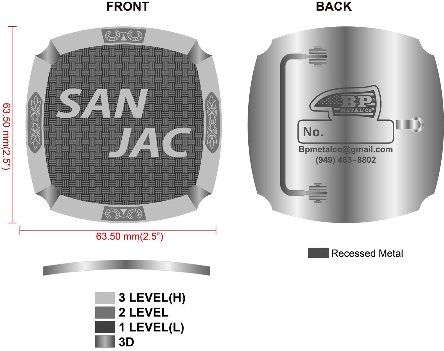 San Jac Buckle
