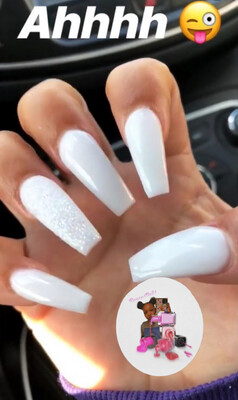Milk Powder&amp; Glitter Reg. Acrylic