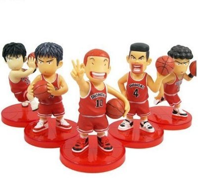 Slam Dunk Shōhoku College Figures set (5 Pieces)