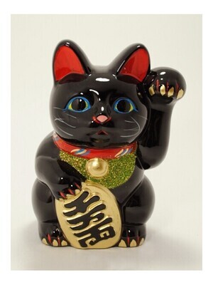 Tirelire manekineko noir
