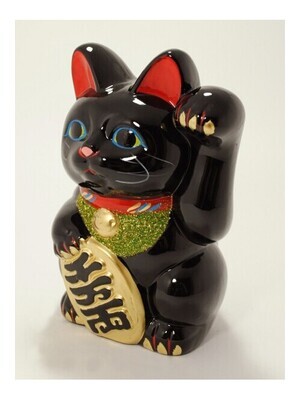 Tirelire manekineko noir