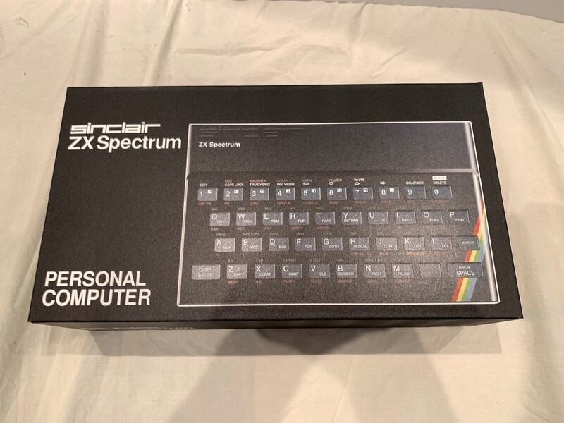 BOX - Sinclair Spectrum &quot;Rubber&quot; Box