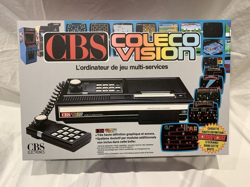 BOX - ColecoVision Console Box CBS FRENCH *B-Grade*
