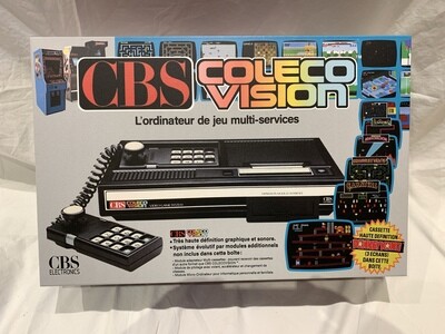 ColecoVision (CBS) Console Box FRENCH
