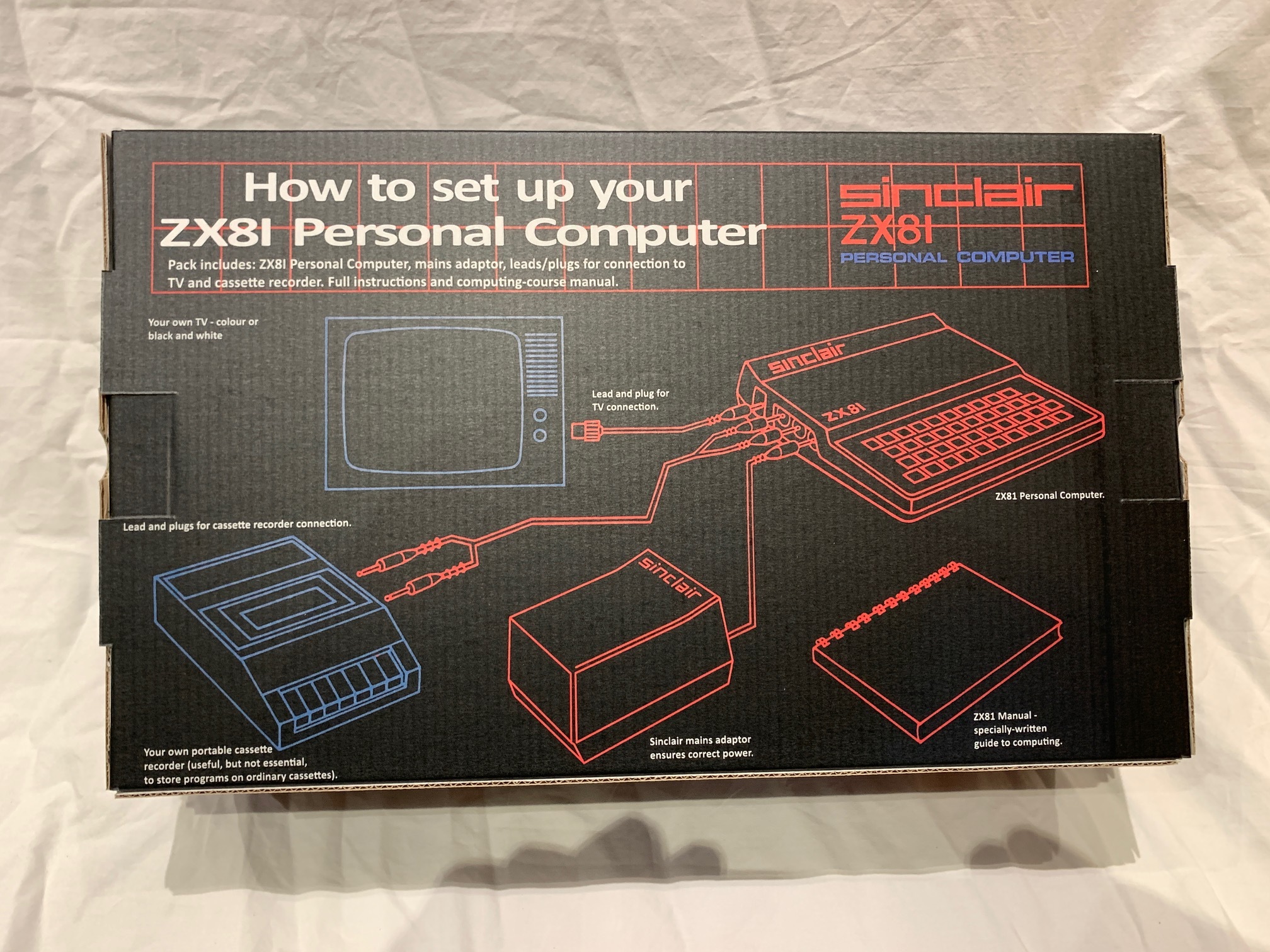 BOX - Sinclair ZX81 Computer Box