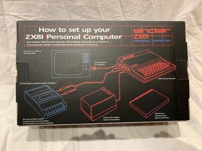 BOX - Sinclair ZX81 Computer Box
