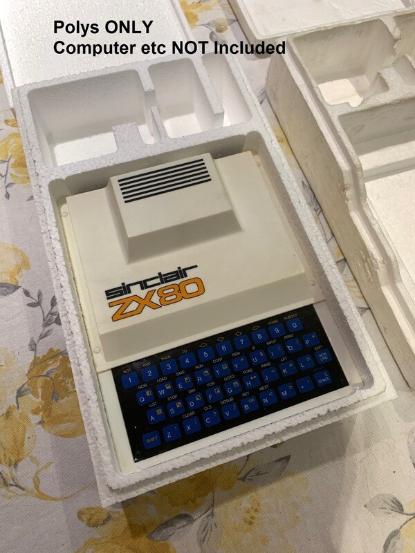 POLY for Sinclair ZX80 Poly Set (Top and Bottom)