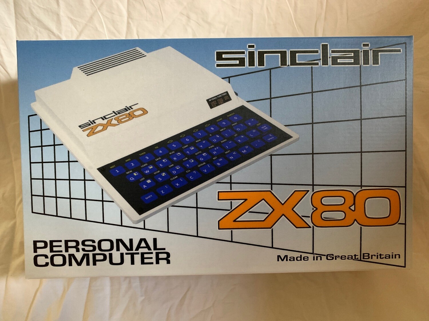 Sinclair ZX80 Computer Box