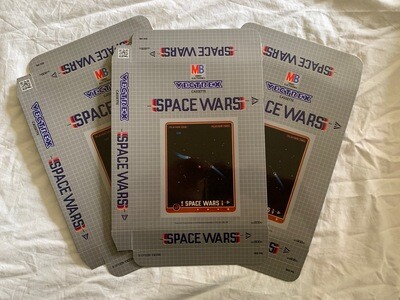 SPACE WARS Vectrex用カートリッジ BOX - Vectrex Game Boxes