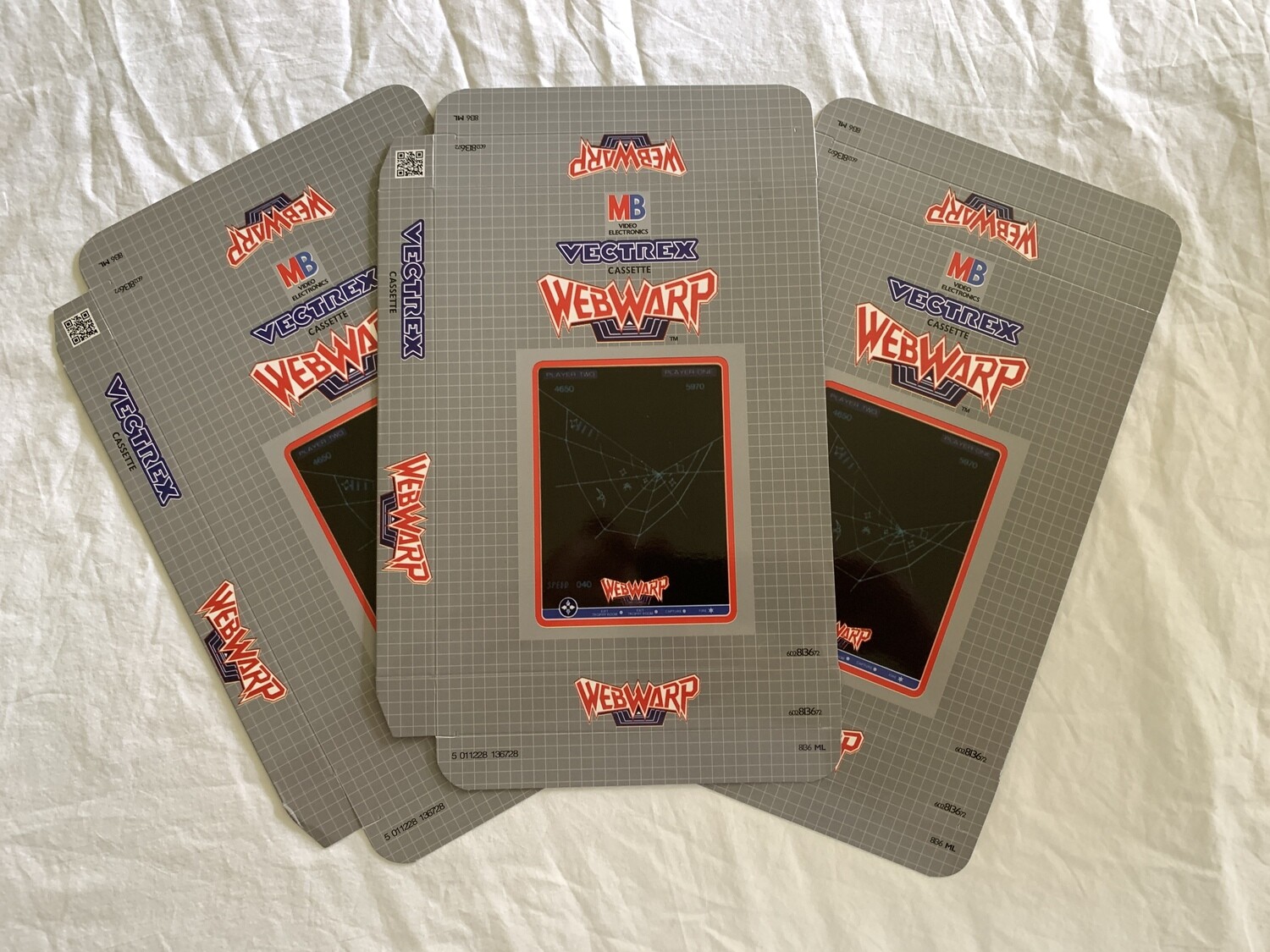 BOX - Vectrex Game Boxes