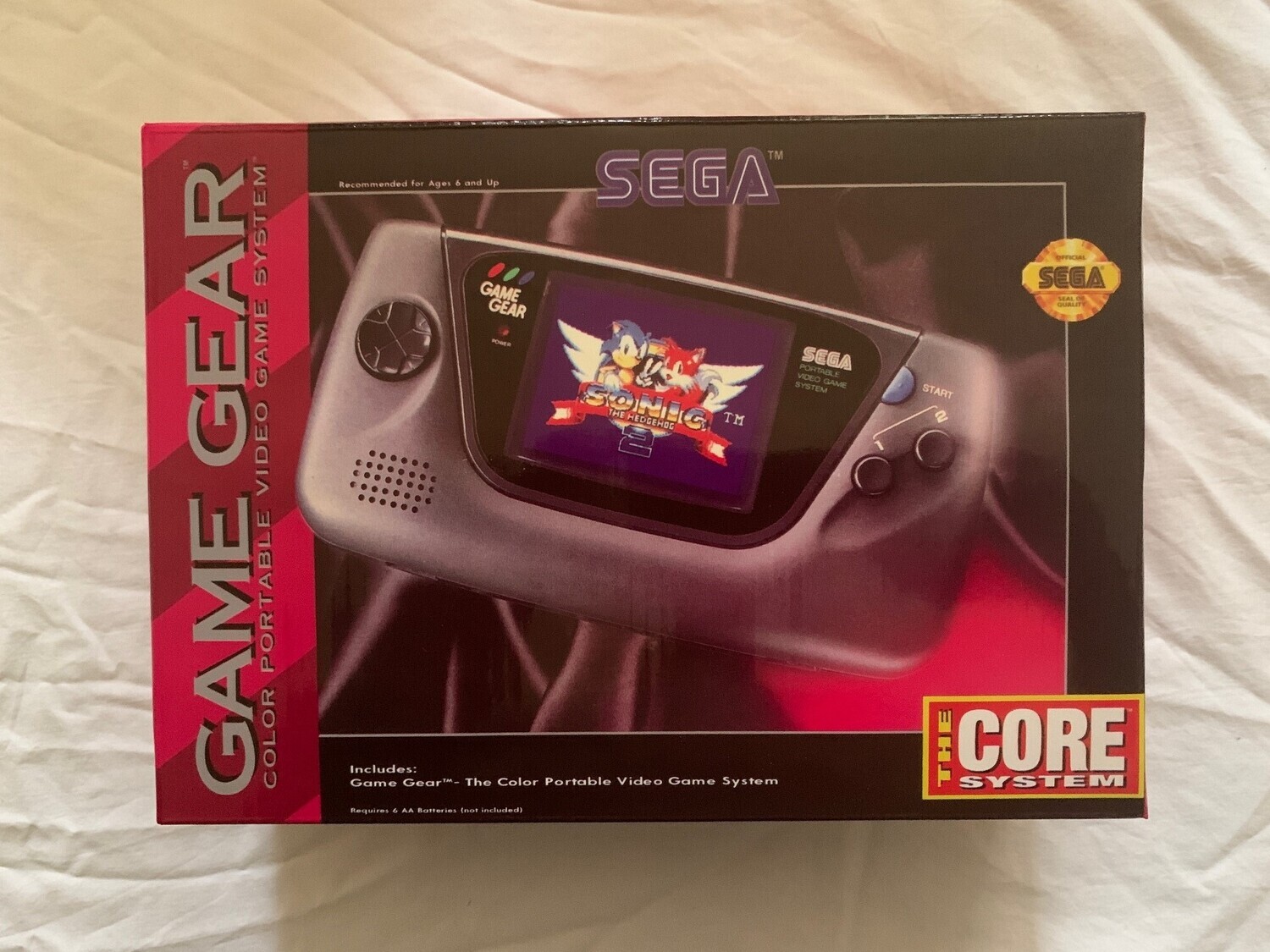 Sega Game Gear USA/NTSC Console Box with Optional Poly