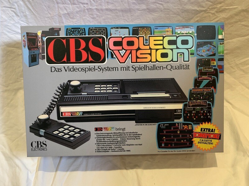 BOX - ColecoVision Console Box CBS GERMAN