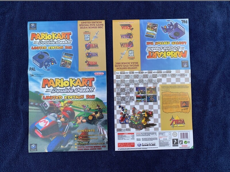 SLEEVE - Nintendo Gamecube Sleeve Mario Kart Double Dash Limited Edition (Purple Console) Slip Cover