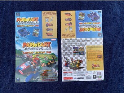 Nintendo Gamecube Sleeve Mario Kart Double Dash Limited Edition (Purple Console) Slip Cover