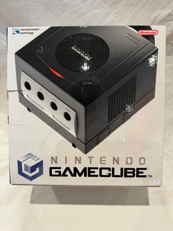 BOX - Nintendo Gamecube Black Console Box
