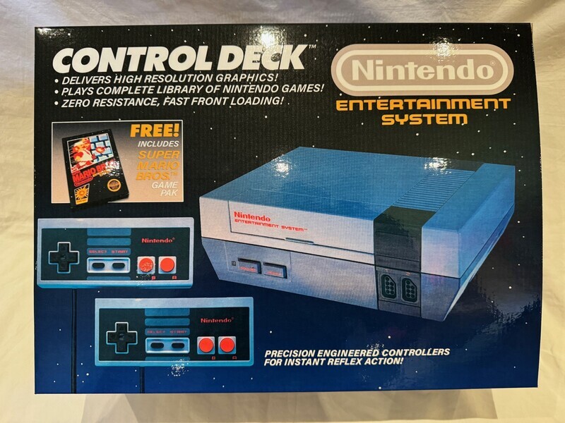 BOX - Nintendo NES Control Deck NTSC / USA