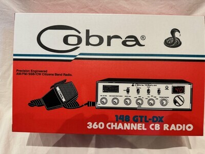 Cobra 148GTL-DX CB Radio/Freebander Empty Box - Special Version